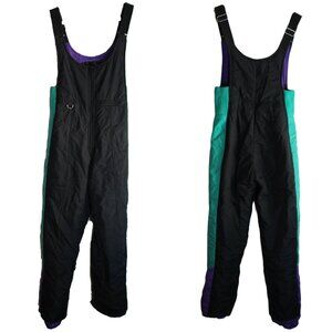 Vintage 80's Overall Snowsuit Ski Bib